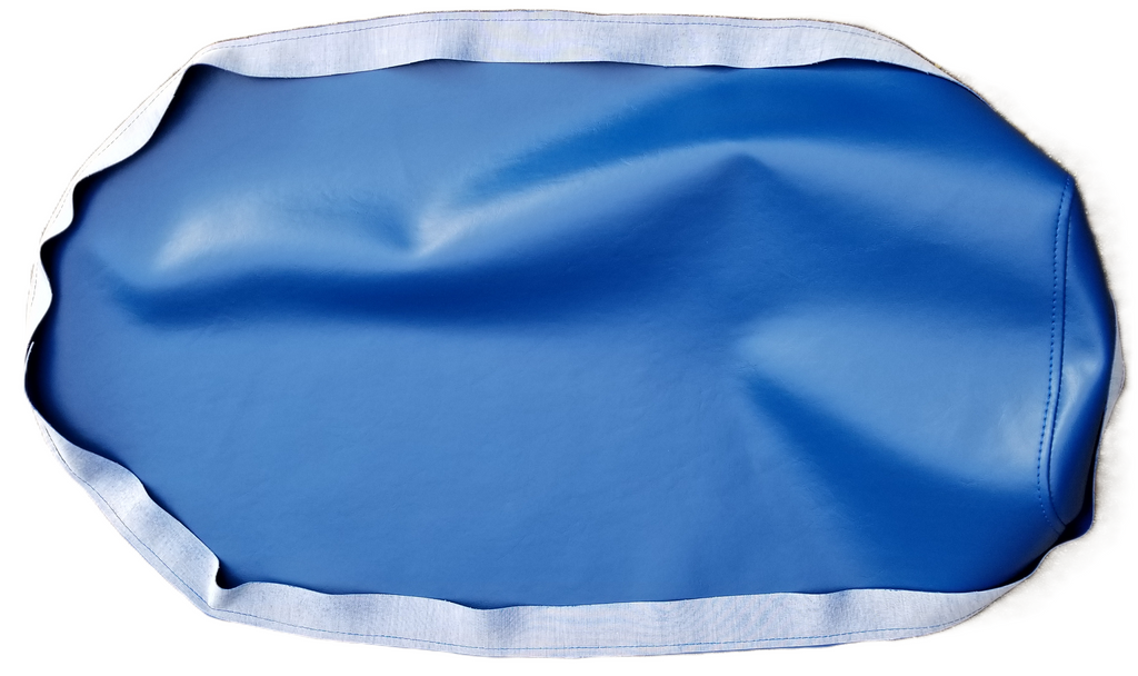 SUZUKI LT125 QUADRUNNER BLUE REPLACEMENT SEAT COVER 1984, 1985, 1986, 1987