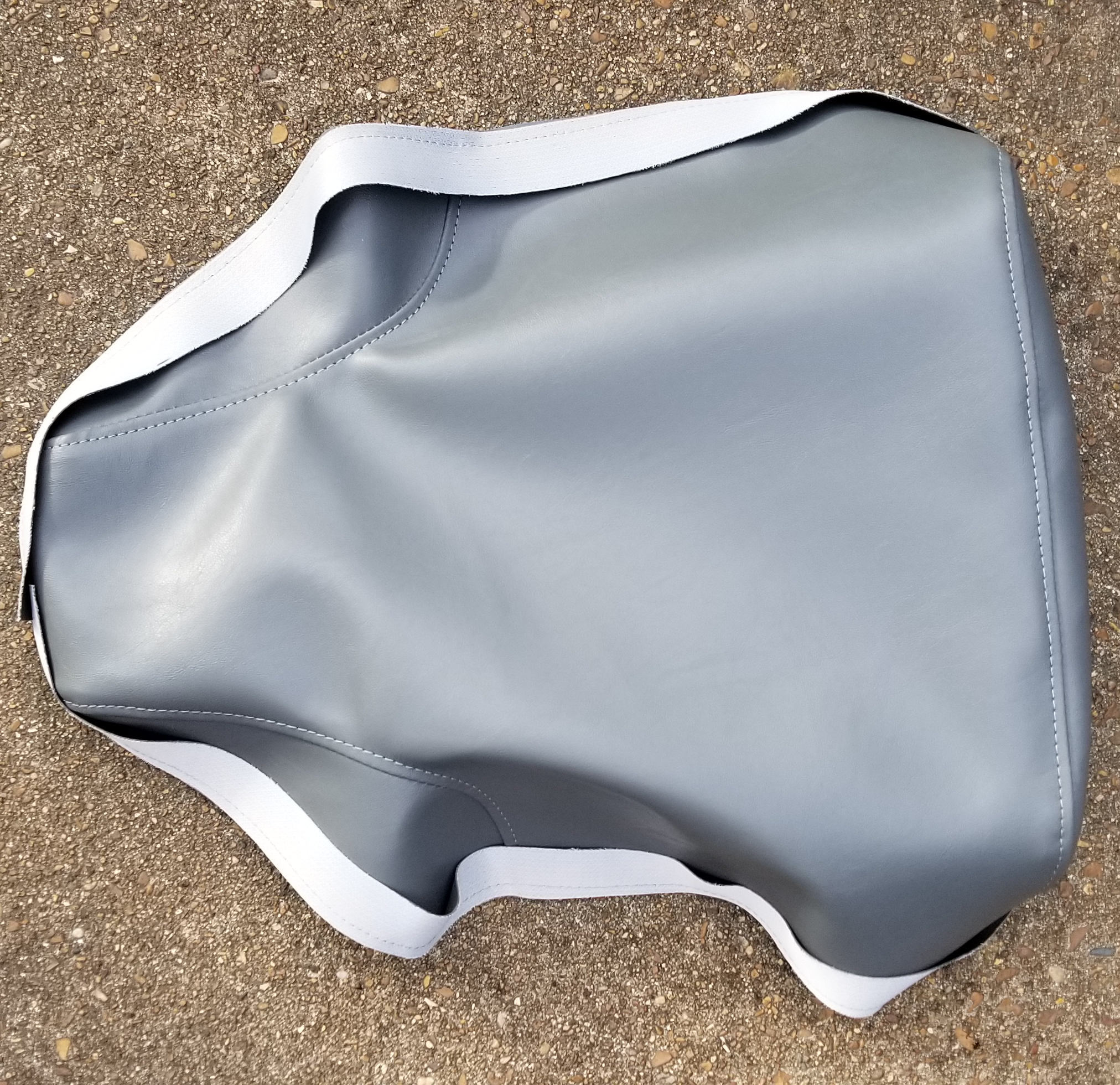 HONDA ATC250ES BIG RED REPLACEMENT GRAY SEAT COVER 1985, 1986, 1987